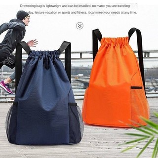 【Beauty 】 Convenient Travel Drawstring Bag Basketball Bag Dr