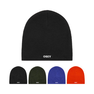 OBEY 細針毛帽 冷帽 大寫標 BEANIE BOLD KING 針織 毛帽 情侶帽 秋冬必備 ⫷ScrewCap⫸