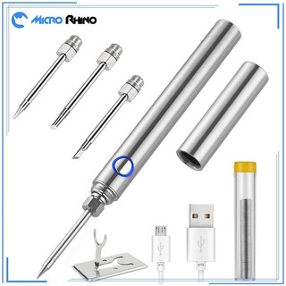 Wireless Soldering Iron Kit Set RS7 5V Rechargeable 6 Secon