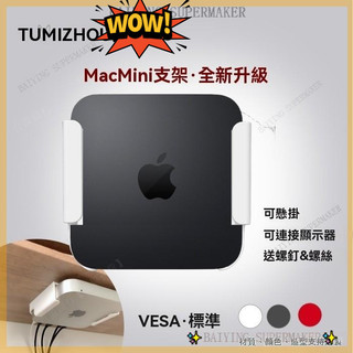 611⭐百盈優選⭐適用於新款APPLE Mac Mini蘋果迷你電腦壁掛支架底座保護套VESA 2020 M1【讚】