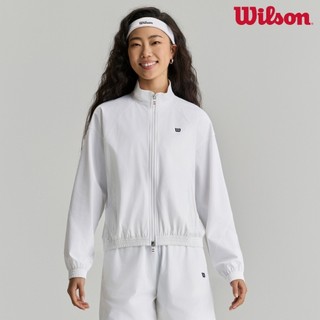 【Wilson】Air Net Light Jacket Bright White 女款 服飾 外套 白色