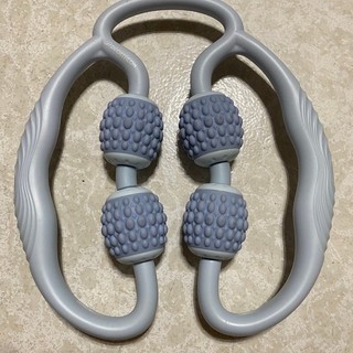 二手 迪卡儂 多功能手持式按摩滾輪 按摩 滾輪 手持 多功能 健身 Decathlon