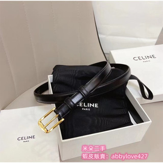 免運 CELINE 賽琳 WESTERN 14配ELEGANT 腰帶 皮帶 女生腰帶 45BAE3A01.38NO