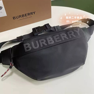 Burberry 博柏利 sonny 腰包 802566 黑色腰包 胸包