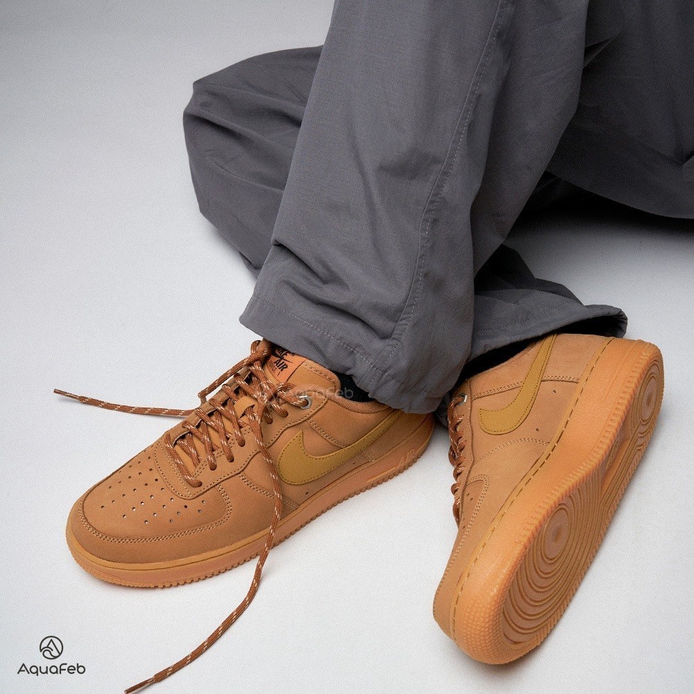 Nike Air Force 1 07 WB Wheat 男 小麥 AF1 低筒 運動 休閒鞋 CJ9179-200