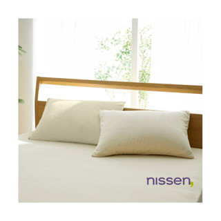 Nissen 棉質毛巾枕套2入柔膚舒適睡眠設計