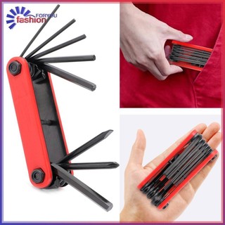 6 in 1 Mountain Bike Repair Tool Portable Screwdriver Allen