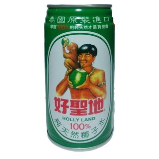 好聖地 100%椰子水 350ml x 3【萬家福】