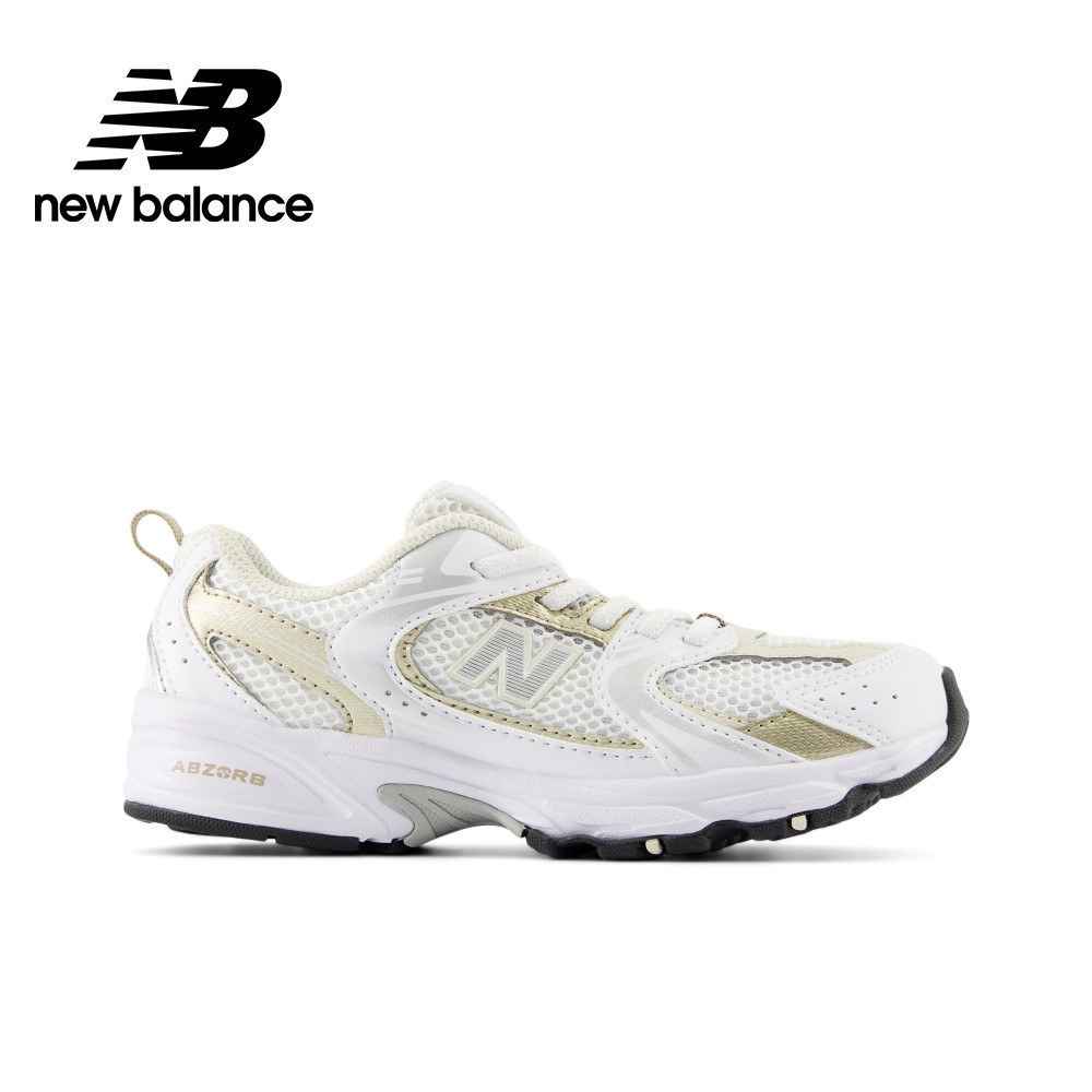 【New Balance】 NB 童鞋_中性_白金色(4-8歲)_PZ530RD-W楦 530