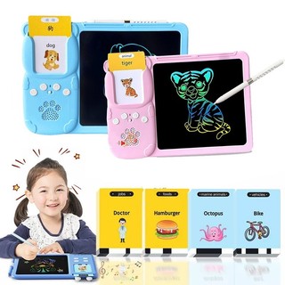 LCD Flash Card Writing Board Learning Language Educational T