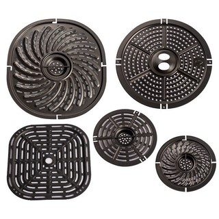 Air Fryer Steaming Crisper Plate Non-Stick Fry Grill Pan Rep