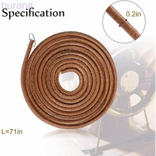 2pcs Domestic Sewing Machine Leather Belt Household Vintage