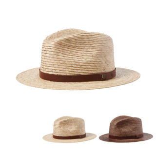 BRIXTON 硬挺版草帽 紳士帽 MESSER STRAW FEDORA 草帽 紳士草帽 10943