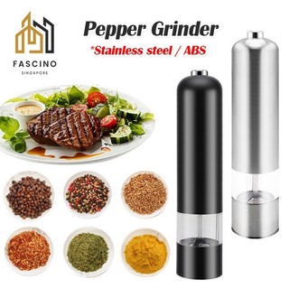 Electric Pepper Grinder Automatic Spice Mill Salt Grinder Ad