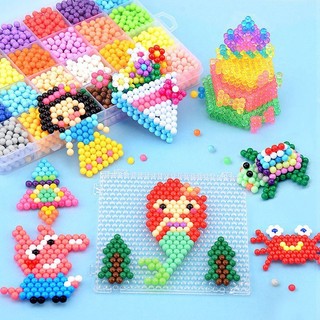 DIY Children's Educational Puzzle with Water Mist Magic Bead
