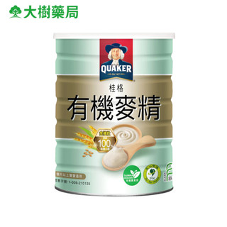 桂格 有機麥精 500g/罐 大樹藥局