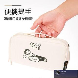 日本kokuyo國譽Noritake聯名HACO筆袋可站立桌麵收納大容量文具盒鉛筆盒 鉛筆袋 多功能筆盒 學生文具8.1