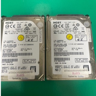 二手 HGST 1000GB 1TB 2.5吋 傳統硬碟 功能正常 Good 100%