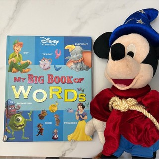 寰宇迪士尼 my big book of words （贈米奇魔法師）