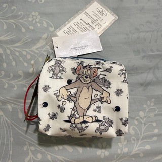 Lesportsac Tom貓和jerry鼠聯名小方形化妝包/收納包