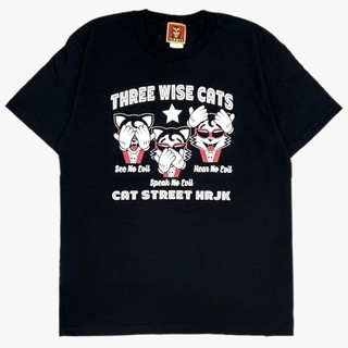 日本 PINK DRAGON - TEMMYE THREE CATS 三不TEMMYE 搖滾貓 T-Shirt