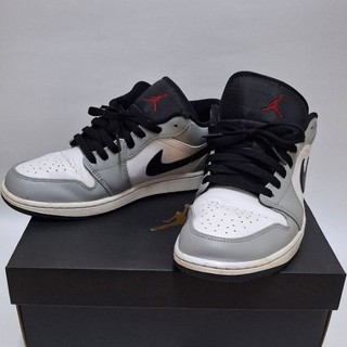 Nike Air Jordan 1 Low Light Smoke Grey 煙灰 男 28cm US10 小Dior
