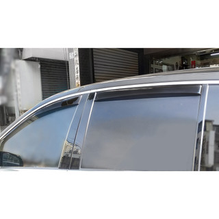 比德堡崁入式晴雨窗【內崁式-短截款】賓士M.BENZ R-CLASS/ R350/ W251 2005-2010年適用