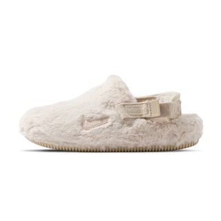 Nike Calm Mule SE 女 米 毛絨 休閒 毛絨絨 勃肯鞋 懶人鞋 穆勒鞋 涼鞋 拖鞋 FZ3118-100