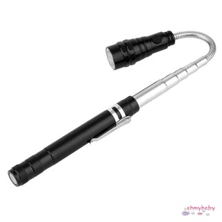 New Telescopic Flexible 3 LED Torch Flashlight Magnetic Pick