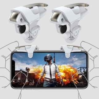 1Pair Mobile Phone Gaming Trigger Controller Shooter Fire Bu