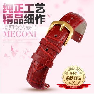 ㊣【送工具】適配新款手錶帶女真皮表帶真皮女士表帶舒適透氣防汗防臭時尚表帶 手錶表帶 手錶配件 真皮表帶 表扣 鋼帶238