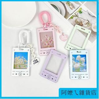 【VS精品推薦】創意公交卡套學生飯卡拍立得ins照片保護卡包工作證件遊戲卡保護 識別證套