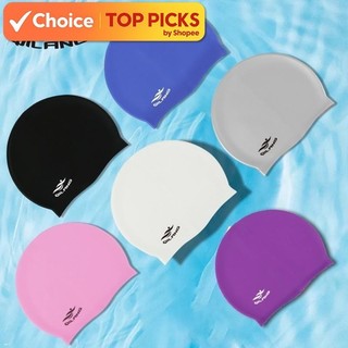 Unisex Silicone Swim Cap – High Elasticity & Durable Swimmin