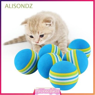 10 Pcs/Set Interactive Ball Funny Chew Ball Rainbow Ball Pet