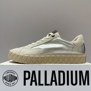 PALLADIUM PALLA ACE LO MIX 男女款 灰銀色 麂皮 餅乾鞋 鬆餅鞋 休閒鞋 74323-040