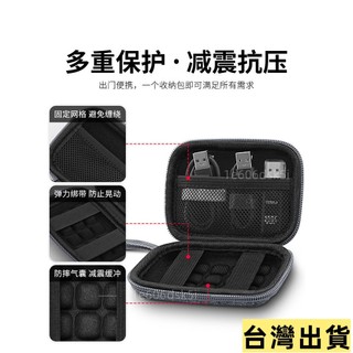 💯新品熱銷💯超好用收納包🔥適用於三星 希捷 西移 東芝 移動固態硬碟收納保護盒shieldssd收納包防摔便硬殼保護套