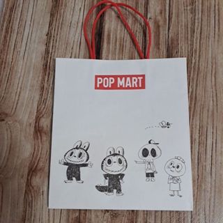全新西班牙帶回 LABUBU紙袋。 DIMOO POP MART紙袋泡泡瑪特包裝袋 送禮提袋 購物袋