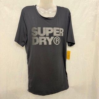 Superdry極度乾燥男款系列短袖透氣排汗T恤2XL深藍色