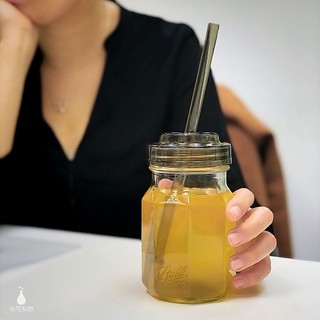 美國 Ball 梅森罐 16oz窄口櫻桃罐 搖搖飲料杯 單入組 (附馬口鐵環蓋) Mason 咖啡杯 環保杯 梅森杯