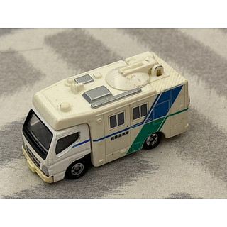 tomica 絕版中古 42 三菱mitsubishi fuso canter 衛星通訊車 多美 衛通信車 轉播車