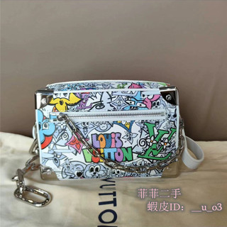 LV 路易威登 MINI SOFT TRUNK 新款 手袋 單肩包 斜跨包 盒子包 彩色 M82008
