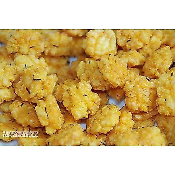 【吉嘉食品】仙貝新酥(海苔)/小仙貝酥/微辣*葷 3000公克批發價 [#3000]