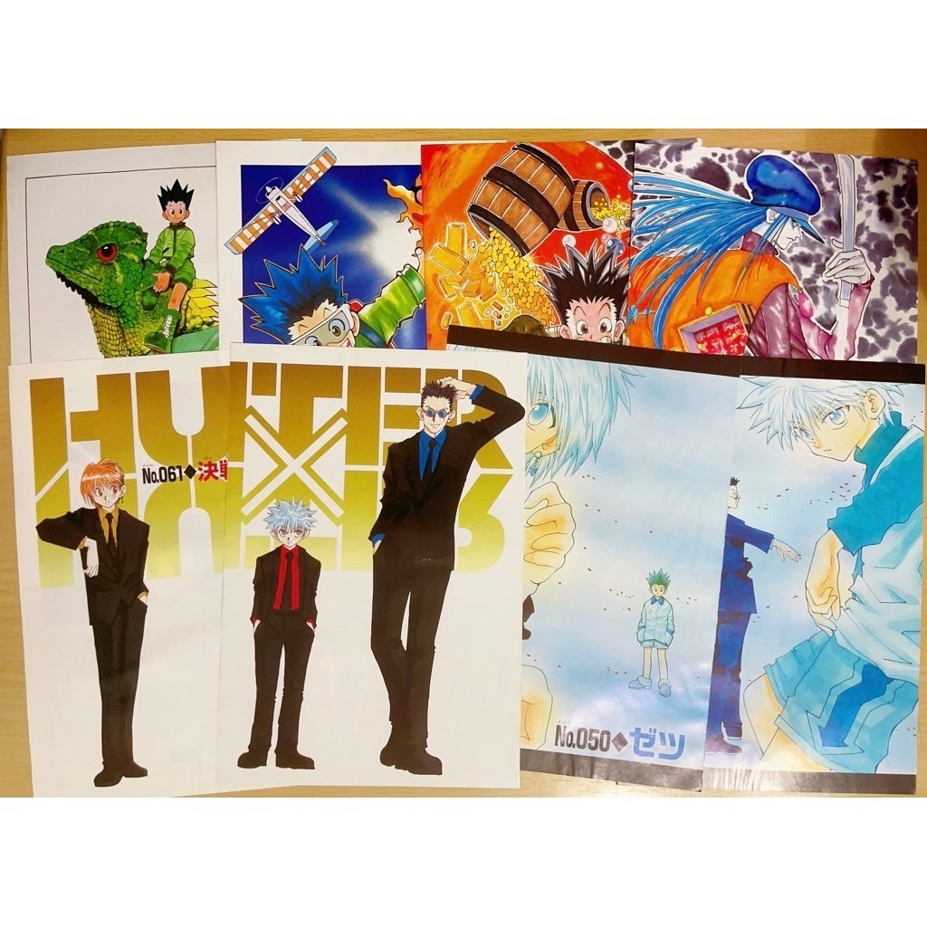 獵人 彩頁 ✨ 正版 總集編Treasure系列 奇犽 絕版 日版 切頁 Hunter獵人 獵人週邊 全職獵人 獵人周邊