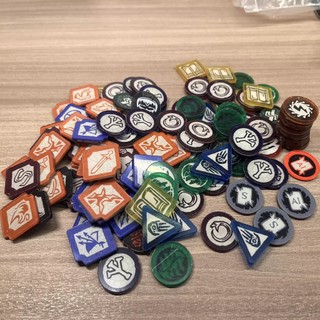 【桌遊遊戲墊】Kingdoms Forlorn KF token 遺亡國度壓克力指示物