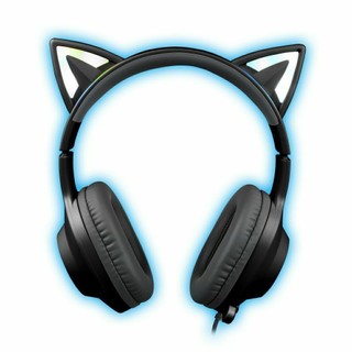 FOXXRAY 閃喵響狐電競耳機麥克風(黑色)1PC個【萬家福】