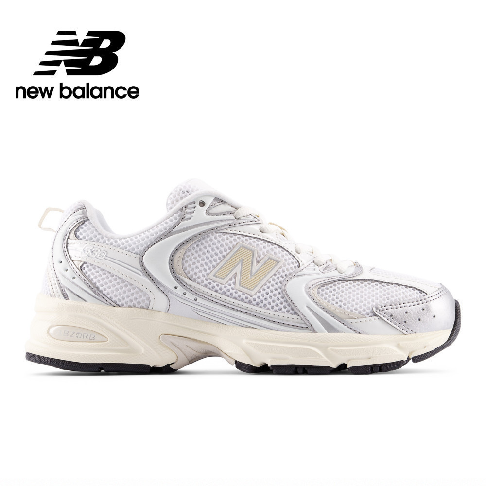 【New Balance】 NB 復古鞋_中性_粉銀色_U530ESB-D楦 530