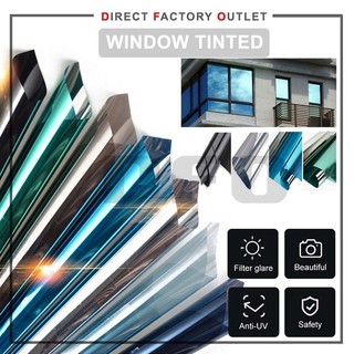 Anti UV Waterproof Window Stickers / Privacy Tint One Way Mi