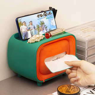 Desktop Tissue Box Toilet Box Roll Paper Box Waterproof Home