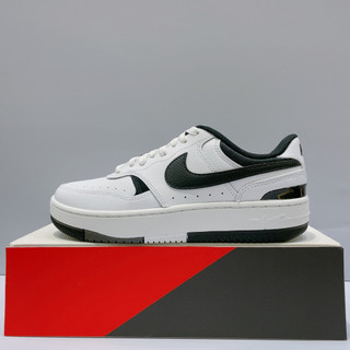 NIKE GAMMA FORCE 女生 黑白色 厚底 皮革 舒適 運動 休閒鞋 DX9176-100