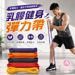 健身彈力帶【艾琍亞】乳膠材質 TPE環保 多種阻力 翹臀訓練 瑜珈輔助 拉力帶 阻力帶 居家運動 輕巧便攜